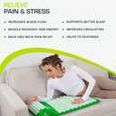 ProsourceFit Acupressure Mat and Pillow Set for Back/Neck Pain Relief and Muscle Relaxation
