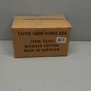 Simpli-Magic Cotton Shop Towels, Commercial Grade, Red, 145 Pack, Size: 14" x 12"