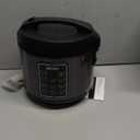 AROMA 12-Cup (Cooked) Digital Rice & Grain Multicooker (ARC-966BD), Black