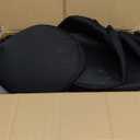 Skechers Memory Foam Car Seat Cover Full Sets, Hexcomb Breathable Thick Seat Covers, Airbag Compatible, Automotive Comfort & Protection for Most Cars,Van,Trucks, SUVs (Beige,Full Set) (Black and Beige)