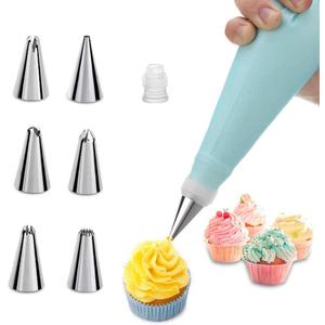 Piping Bag and Tips Cake Decorating and Baking Supplies Kit Includes Cupcake Icing Tips with Pastry Bag
