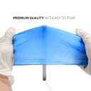 Jointown Basic Vinyl Exam Gloves, Latex-Free, Powder-Free, Disposable, Small, Case of 1,000, Blue (Blue, S)