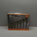 Otdair 96 LED Solar Lights Outdoor Upgraded 6 Pack for Path Yard Garden