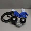 Engine Serpentine Belt Tensioner Drive Kit Compatible with Dodge Ram 1500 2002-2007, Dakota 2000-2007, Durango 2000-2003 3.7L 4.7L Replace # 39120 6PK2224