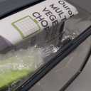 Ourokhome Vegetable Chopper Cutter with Container, Manual Hand Food Veggie Dicer with 2 Chopping Blades for Potato Strips, Onion Cubers, Carrot Sticks, Essential Kitchen Gadgets (2 in 1, Gray) (Green)