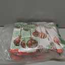 100Pcs Christmas Paper Napkins Xmas Hanging Ball Pine Cone Disposable Luncheon Napkins Holiday Dinner Hand Napkin for Winter Home Kitchen Bathroom, 6.5 x 6.5 Inch