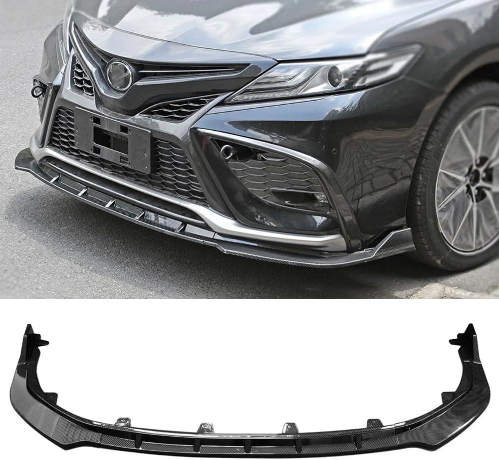 Front Bumper Lip Spoiler for Toyota Camry Sport SE XSE Hybrid SE Hybrid XSE TRD Splitter Under Chin Spoiler Body Kit 2021 2022 2023