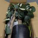 Artificial Olive Tree 6ft - Realistic Tall Fake Plants for Office Living Room Bedroom Home Decor Indoor - Faux Floor Green Silk House Corner Large Potted Plants (Write)