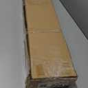 DEZ FURNISHINGS Cordless 2" Faux Wood Blind, 38" W x 48" H, Dark Oak