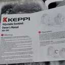 Keppi Adjustable Dumbbells Set-25lb/40lb/55lb/60lb, Anti-Slip Metal Fast Adjust Weight Handle, Exercise & Fitness for Full Body Workout - Adjustable Dumbbell Series