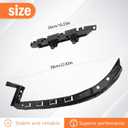 Headlight Mounting Bracket Set Compatible with 2003-2007 Accord