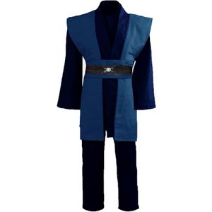 GOLDSTITCH Men Tunic Robe Knight Fancy Cool Cosplay Costume (L)