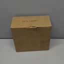 37 oz Coffee Canister with Scoop and Wooden Lids, Airtight Storage Container Sets of 2 for Ground Coffee & Beans, Glass Jars for Coffee Bar Organizer, Kitchen Countertop