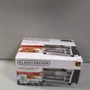 BLACK+DECKER TO1313SBD Toaster Oven, 15.47 Inch, Silver