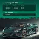 SCITOO Ceramic Brake Pads, 4pcs Front Brake Pads Brakes Kits fit for 2015-2016 for Chrysler 200,2013-2016 for Dodge Dart