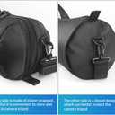 HEMMOTOP Tripod Carrying Case, 39x7in All Sides Thick Padded Tripod Bag with Shoulder Strap and Handle, Heavy Duty Light Stand Bag with Two Zippered Pockets for Pool Cue, Speaker Stand -R10018