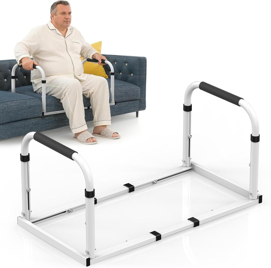 Extra-Wide Adjustable Chair & Couch Lift Assist Devices for Overweight - 25-38" Wide Couch Cane,Portable Standing Support for Seniors Post-Surgery Recovery, Arthritis & Limited Mobility Aid