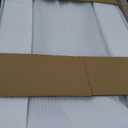 Bathtub Door 3/16 in (5mm) Tempered Glass Panel, Tub Shower Door Extendable 180 Foldable Hinged Bathtub Glass Door Screen with Easy-clean Coating (Matte Black, 44"W x 57"H)