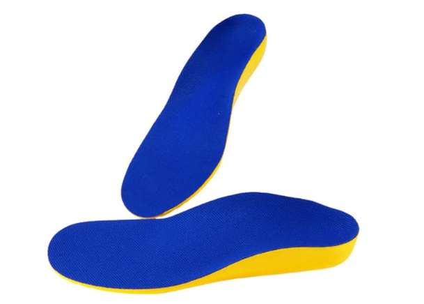 Healifty Corrective Insoles for Kids Arch Support Orthotic Inserts Flatfoot in-Toeing Out-Toeing Foot Alignment Shoe Pads Breathable Anti-Slip for Sneakers Flip-Flops