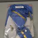 Morph Air Hostess Costume for Women Blue - Retro Stewardess Outfit Womens - Flight Attendant Costume for Women (X-Large)