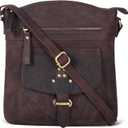 Oak Leathers Leather Crossbody Bag For Women With Adjustable Sling Strap - Medium Size Crossover Shoulder Handbag Purse