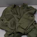 Tankaneo Womens Bomber Jacket Zip Up Casual Jackets Lightweight Trendy Outerwear Coat with Pockets (X-Large, Army Green)