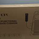 Shiatsu Neck and Back Massager with Heat, 4D Kneading Back Massager for Pain Relief Deep Tissue, Comfortable Back Massage for Chair, Massage Mat for Home Office, Gifts for Christmas Women Men Parents (Black)