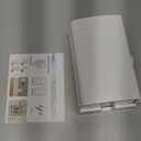 Outlet Cover BOX Baby Proofing (1-Pack) Patented Dual-Lock for Much Better Toddler Proofing, Easy Operation, Simple 3 Step Install with Included Screws. Provides Extra Space Inside for Plugs,Adapters