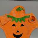 Mogoko Dog Cat Halloween Pumpkin Costume,Pet Cosplay Costumes,Puppy Warm Outfits Fleece Hoodie Animal Autumn Winter Clothes (S Size) (S for 3.0~5.5 lbs)