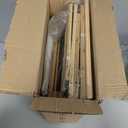 FILWH Laundry Hamper with Lid (16.9 * 13 * 26.5inches) Large Bamboo Laundry Bin Basket 85L Clothes Hamper with 1 Removable Bag Storage baskets for Bathroom(Natural)