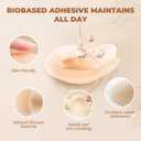 Lift Sticky Bra Push Up, Backless Bra Skin-Friendly Nipple Covers, Adhesive Strapless Bras for Women
