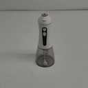 Water Flosser for Teeth Cleaning and Flossing, 5 Modes Rechargeable Cordless Oral Irrigator 320ml Water Tank Teeth Cleaner, IPX7 Waterproof Portable Electric Dentel Flossers for Home and Travel,White