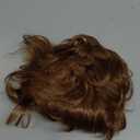 Short Wavy Brown Wigs for Women Fluffy Wavy Layered Wigs Synthetic Heat Resistant Halloween Cosplay Hair Wig with Wig Cap,Auburn Brown