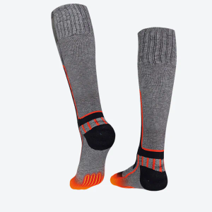 Fieldsheer Pro Merino Wool Heated Socks for Men with Bluetooth Control, Four Heat Settings, Arch Support & Cushioning XL