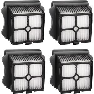 4 Pack Replacement Vacuum Filters Compatible with Tineco iFloor 3, Floor ONE S3, Floor ONE S5, Floor ONE S5 Pro Cordless Wet Dry Vacuum Cleaner