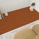 Wood Grain Contact Paper 17.3"x200" Cherry Wood Look Peel and Stick Wallpaper Vintage Removable Self Adhesive Vinyl Faux Wood Wallpaper for Cabinets Countertops Covering