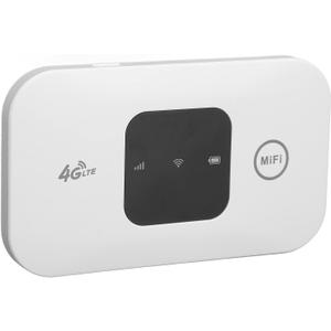 Unlocked 4G LTE Mobile WiFi Router with SIM Card Slot for Global Travel (Not for Americas Except T-Mobile) | 150Mbps Portable Hotspot Device, Mini Wireless Internet Modem for Camping, Vacation Homes