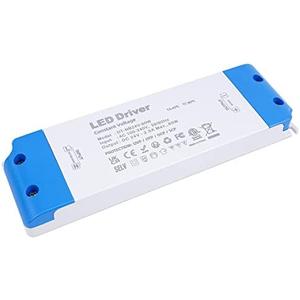 LED Driver 24V 60W Power Supply 2.5A, 100V-130Vac to 24V DC LED Transformer, Low Voltage Ultra Thin Adapter for Constant Voltage 24Volt LED Strip Light MR16 MR11 G4 Bulbs, VARICART