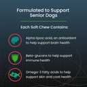 Nutramax Dasuquin Joint Health Supplement for Large Senior Dogs for Immune Support, Skin & Coat Health, and Brain Health, 84 Soft Chews