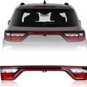 Liftgate Center Tail Light Rear Lamp Assembly Compatible with Dodge Durango 2014-2023 Liftgate Lamp w/Camera Hole 68453659AA