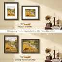 Golden State Art 16x20 Antique Black Gold Picture Frame Mat for 11x14