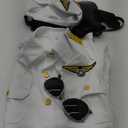 Yoroka Kids Pilot Costume Airline Captain Pilot Uniform with Accessories (11-12 Years)