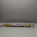 Double Curtain Rods with Aluminum Bouquet Brackets and Finials, Antique Bronze Curtain Rods for Windows 36-72'',1''Front and 5/8''Back Double Drapery Rods for Blackout and Sheer Curtain Panels (36-72", Warm Gold)