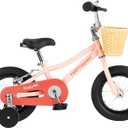 Retrospec Koda Plus Kids Bike for Boys & Girls Ages 2-3 Years - 12" Children's Bicycle, Adjustable Seat & Handlebars, Removable Training Wheels, Front Hand Brakes, Rear Coaster Brake & Safety Bell