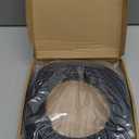 Snowkids 8K HDMI Fiber Optic Cable Long 2.1 100FT/30M, Unidirectional 48Gbps High Speed 8K60 4K Braided HDMI Cord eARC HDR10 2.2&2.3 Compatible for TV/Monitor/PS-5/X-box/Sound System & More (Black)