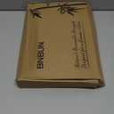 Bamboo Cutting Board for Kitchen 3-Piece Wooden Boards with Juice Grooves, Side Handles, Non-Slip Mats Perfect for Meat, Veggies Fruit, Cutting Board & Knife Sets Ideal Kitchen Gift (Carbonized brown)