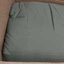 Litanika Super King Plus Comforter Olive Green, 3 Pieces Tufted Boho Farmhouse Bedding Comforter Set, Lightweight Fluffy All Season Comforter Set (120x128In Comforter & 2 Pillowcases)
