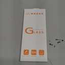 Mkeke for iPhone 15 Pro Max Screen Protector 3 Pack, [9H+ Hardness] [Military-Grade Drop Protection] [Sensitive Touch] [Easy Installation] [HD Clear] Full Edge Coverage Tempered Glass