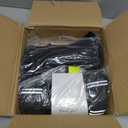 Adjustable Weighted Vest for Women Men, 6-15 Lbs/12-18 Lbs Rucking Vest with LED Light Strips, Weight Vest with 6 Ironsand Weights, and Zipper Pocket for Strength Training, Walking, Running (Black)