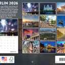 Berlin Calendar 2026 Monthly Wall Calender 12 Month | American Made In The USA